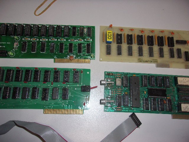 APPLE II CARDS LOT OF 4 +++FREE SHIP+++