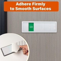 2PK Office Door Signs 6 Options Do Not Disturb, Please Knock, In A Meeting, O…