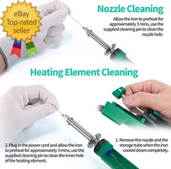 929D V Electric Desoldering Soldering Iron Solder Sucker Desoldering Pump with
