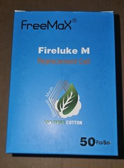 Freemax Fireluke M TNX2 0.5Ω Tea Fiber Cotton Mesh Coils 50-Pack AUTHENTIC NEW