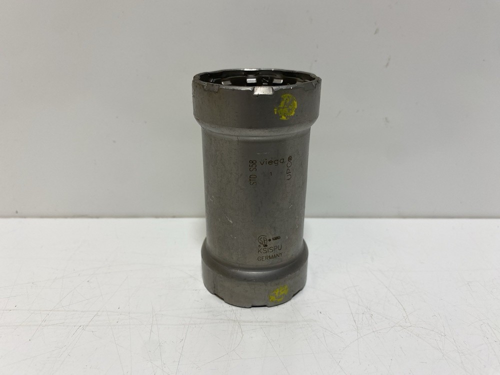 VIEGA MEGAPRESSG MegaPressG coupling No stop, 1″ x 1″, 25041