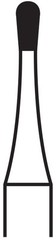 SUPÉR Carbide Burs FG245, Friction Grip, Made in Canada 100 burs