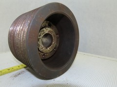 6-3/8″ OD x 4-1/2″ Wide 9 Groove 3V Section Pulley Sheave 1-1/4″ Bore