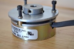 NEW Inertia Dynamics 1702-0029 Failsafe Electromagnetic Brake 18vdc , 1/4″ shaft