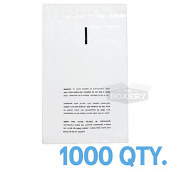 1000 14×20 Self Seal Suffocation Warning Clear Poly Bags 1.5 mil Free Shipping