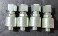 Gates G25170-1212 12G-12FJX Lot Of 4 Hydraulic Mega-Crimp Coupling