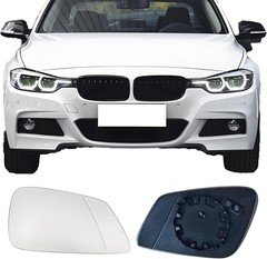 Passenger Right Side Heated Mirror Glass for BMW 2009-2019 228i 320i 328i 330i 3