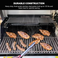 SUS304 9MM Stainless Steel Grill Grates for Ninja FlexFlame PG300 Series,XSKGRIL