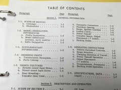 ALLISON TRANSMISSION MANUAL COMBINED MODELS CT-CLT-VCLT