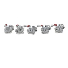 Dental Empower Cear Metal Self Ligating Brackets Orthodontic Braces Roth MBT 022