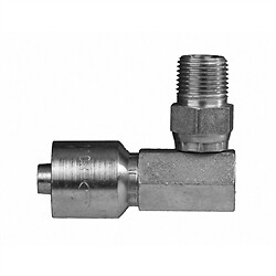 1/2″ Hose X 1/2 Male Pipe Swivel 90 Degree NPTF Hydraulic Fitting