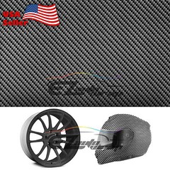 19″x38″ Hydrographic Film Hydro Dipping Dip Water Transfer Black Carbon Fiber #6