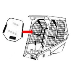 Door Glass 7120401 Fits Bobcat S650 S750 S770 S850 T550 T590 T630 T650 T750 T770