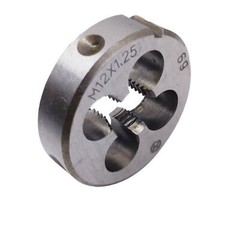 HSS M12 x 1.25mm Taper & Plug Tap & M12 x 1.25mm Die Metric Thread Right Hand