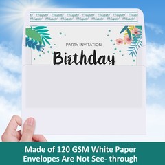 Eupako 50 Pack A7 ( 5.25 x 7.25 Inches) 50PCS, White