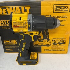 DeWalt DCD799L1 20V Atomic Compact Series Li-Ion 1/2″ Cordless Hammer Drill Kit