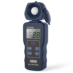 Professional LED Light Meter – Digital Illuminance Meter 0-200,000 Lux Range, 27