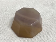 Octagonal Agate Lab Mortar Only 52mm L x 52mm W x 24mm H 38mm Grinding ID