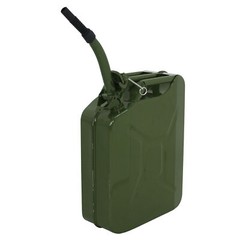 4 Pack 5 Gallon 20L Jerry Can Gas Gasoline Can with Smooth pouring Spout Green