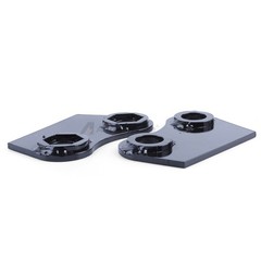 Pair 1/4 Inch 25mm 1 Inch Mini Excavator Bucket Ear For Agt Cfg, Universal 1 Ton