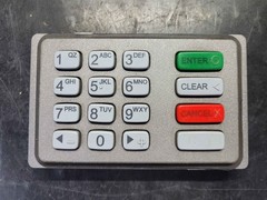 Hyosung atm 6000k keypads USED compatible with 1800SE 2600 (HALO 1) 2700 1800CE