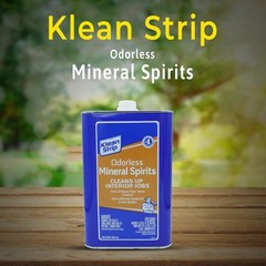 Premium Odorless Mineral Spirits Klean Strip Low Odor Mineral Spirit for Thin…