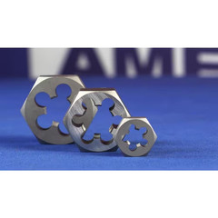 5/8 In.-11 Carbon Steel Left Hand Hex Re-Threading Die