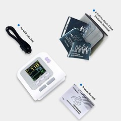 US Automatic Digital Upper Arm Blood Pressure Monitor Heart Beat Meter LCD,cuffs