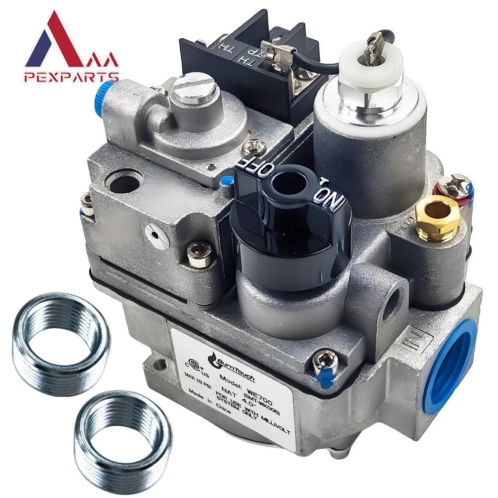 For Robertshaw 700-506 Millivolt Combination Gas Valve, 3/4″ x 1/2″, 200,000 BTU