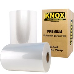 14″ 2625′ 100 Gauge Centerfold Polyolefin POF Heat Shrink Wrap Film Free Ship