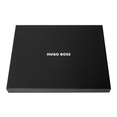 Hugo Boss Monogram Zipped Black Conference Folder zip A4