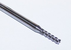 (.0850″) CARBIDE 3 FLUTE DOWNCUT ENDMILLS FOR SOFT PLASTIC WOOD 1703-0850.320L
