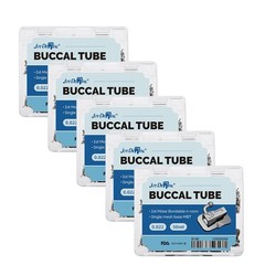 4PCS Dental Orthodontic Buccal Tube Roth .022 1st Molar Bondable Non-convertible