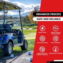 EZGO Curtis Controller 1206HB-5201, 2010-2019 EZGO/Cushman Golf Carts PN 612632