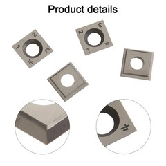 For Woodsman Essential Ten Piece Square Shaped Carbides For Your Lathe Use
