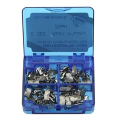 Orthodontic Mesh Buccal Tubes Dental Non-Convertible 1st 2nd Molar Roth MBT 022
