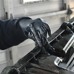 AMMEX GPNB46100 GlovePlus Black Nitrile Gloves – Case of 10 Box (1000 Gloves)