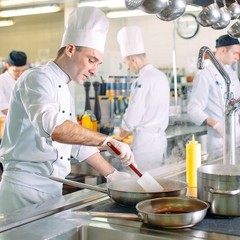 Set of 3 Commercial Silicone Spatulas for Classic Style, as picture shown