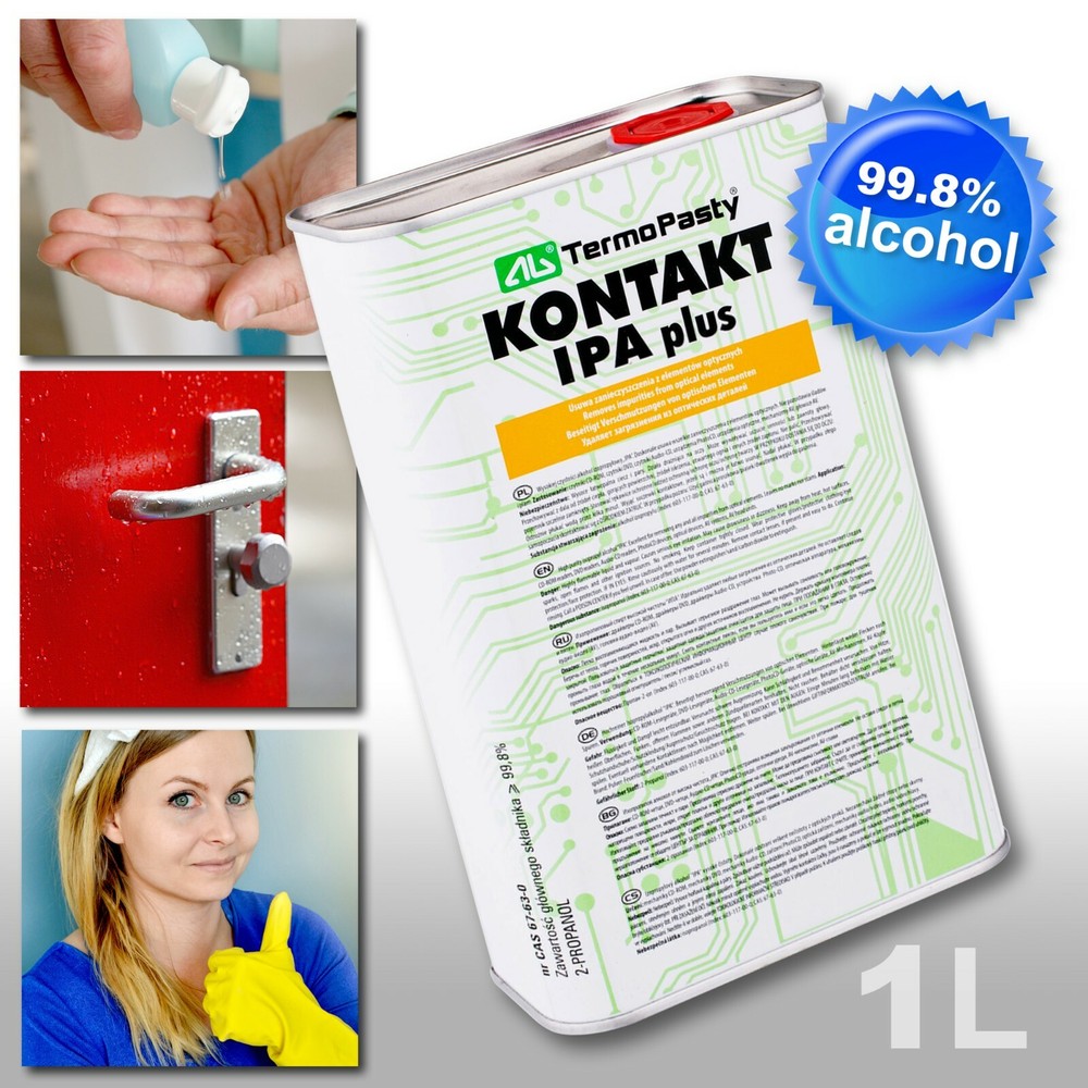 1L~2L pure IPA Isopropyl ALCOHOL 99.8% Isopropanol FirstAid _ ASAP delivery