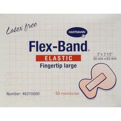 Flex-Band Bandages – Large Fingertip , 50 unts 50 Count (Pack of 1)