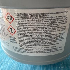 Ecolab 6110751 Solid Metal Pro Destaining Machine Warewashing Detergent