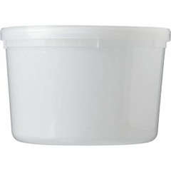 64oz. Heavy Duty Deli Food Containers Freezeable Microwave Safe BPA Free 90-Pack