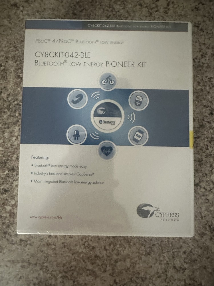 Cypress CY8CKIT-042-BLE PSoC 4 BLE Pioneer Kit [NEW SEALED]