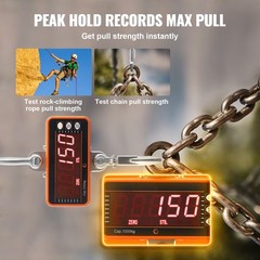VEVOR Digital Crane Scale Industrial Hanging Scale 2200 lbs/1000 kg Heavy Duty
