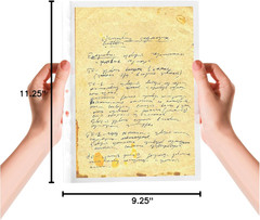 Heavyweight Sheet Protectors, Holds 8.5 X 11 Inch Sheets, 9.25 X 11.25 Inch