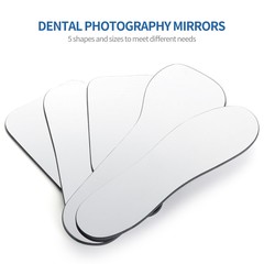Dental Ortho Glass Photography Mirrors Double-Sided Intraoral Photo Reflector