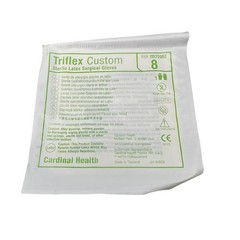 Lot of 27 Cardinal Health Triflex Custom Size 8 Sterile Latex Surgical Gloves
