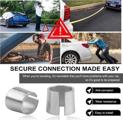 Lead Battery Terminal Spacers for Easy Installation – 2-Piece Set for Cars & RVs