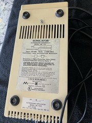 Mettler Electronics Sonicator 705 Ultrasound Therapy Unit – Powers On