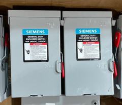 SIEMENS GNF322A 3P 60A 240V General Duty Switch Indoor, Non-Fusible – 1pcs